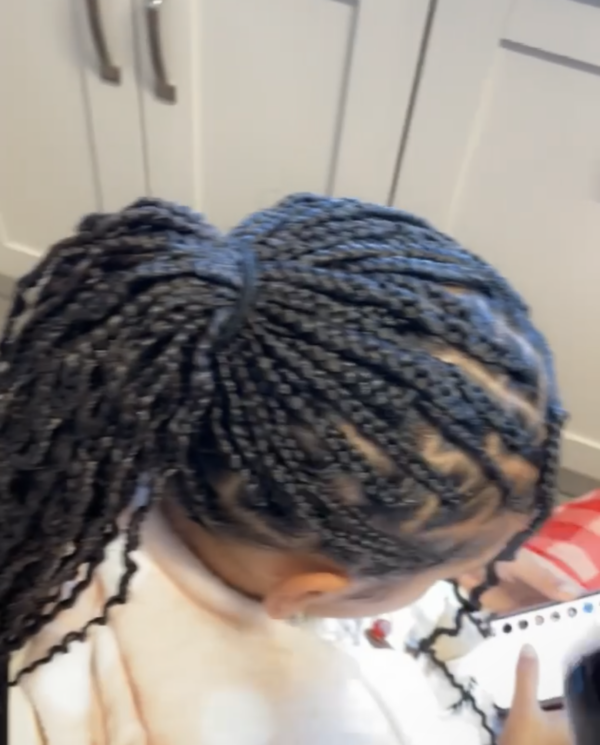 Small Knotless Braids